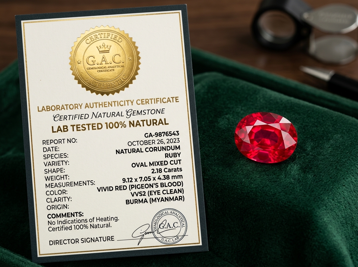 Lab Tested Certificate